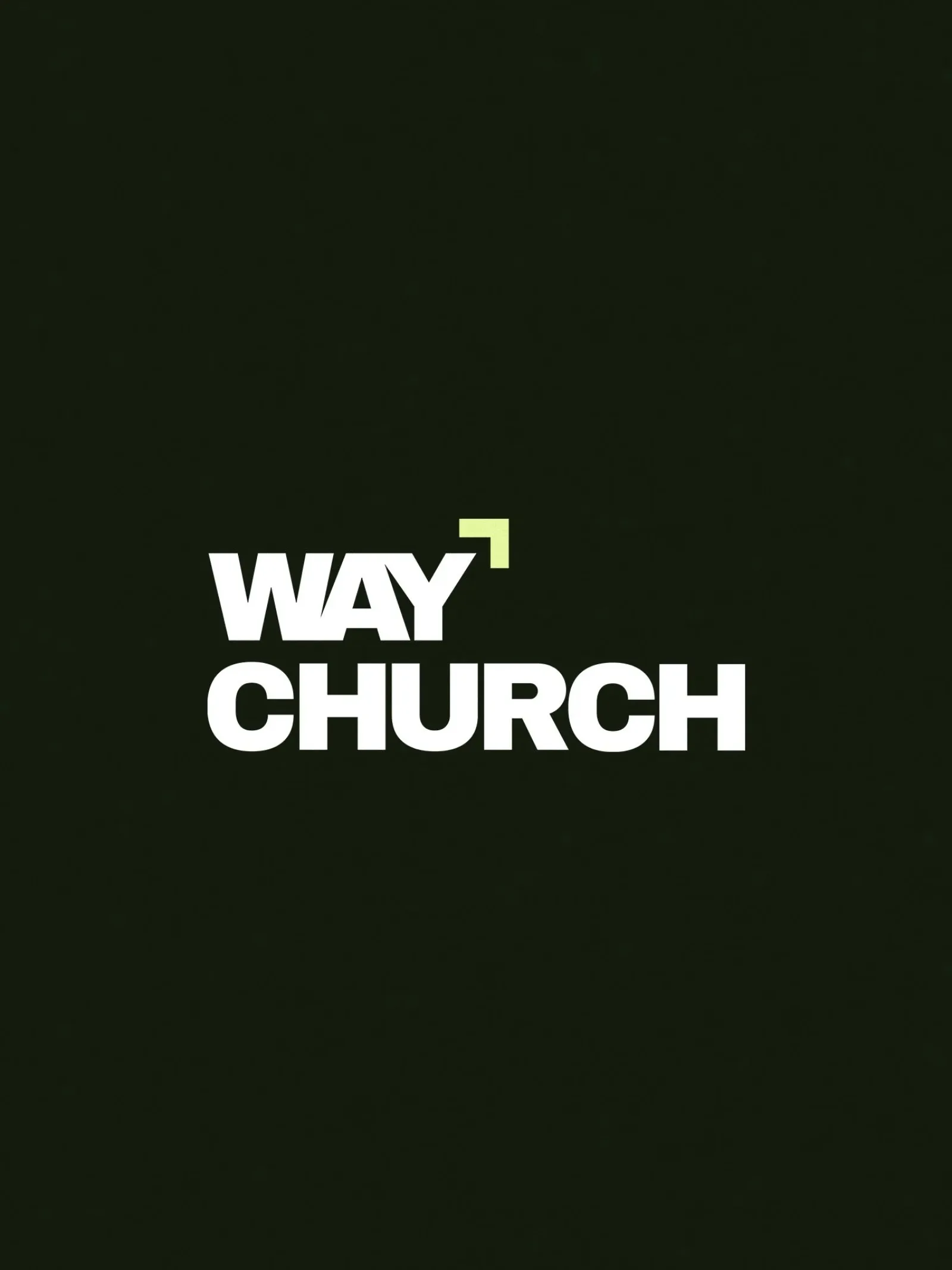 WAY Church brand identity